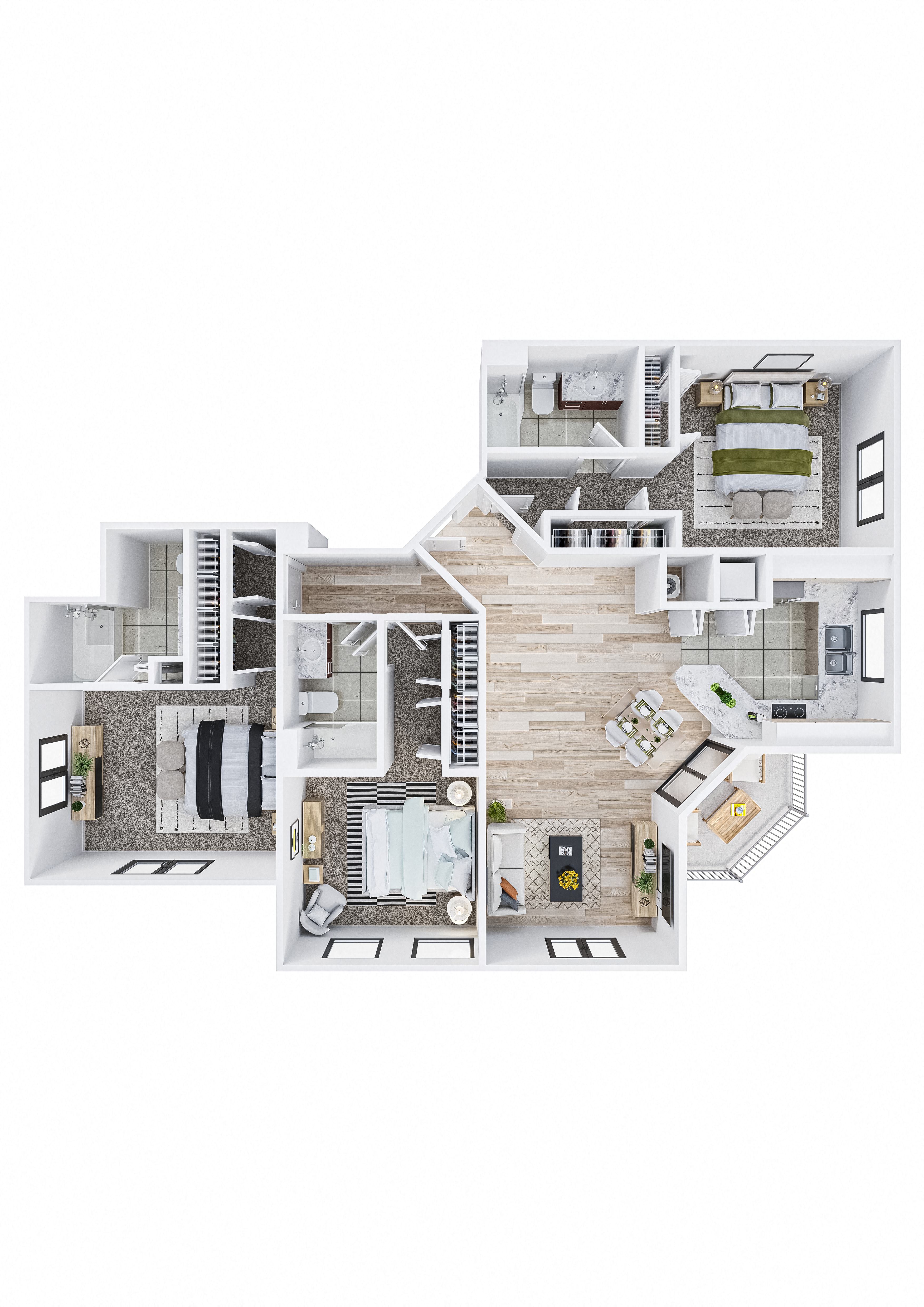 Bayshore floor plan
